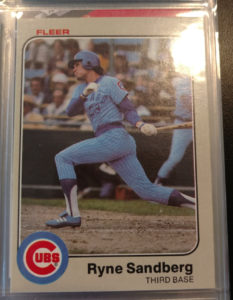 Ryne Sandberg 1983 Fleer